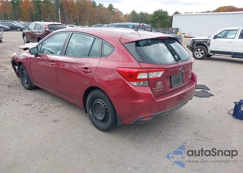 2019 Subaru Impreza 2.0I из США, поврежденный, VIN 4S3GTAB66K3754647